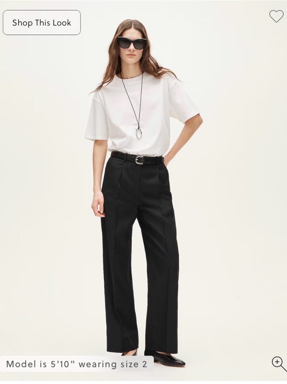 J.Crew Essential Pant Fit Wide Leg Linen Black Size 6